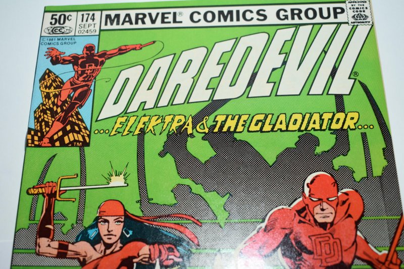 Daredevil #174 (1981) Elektra 1st App of the Hand VF+ 8.5 Comic
