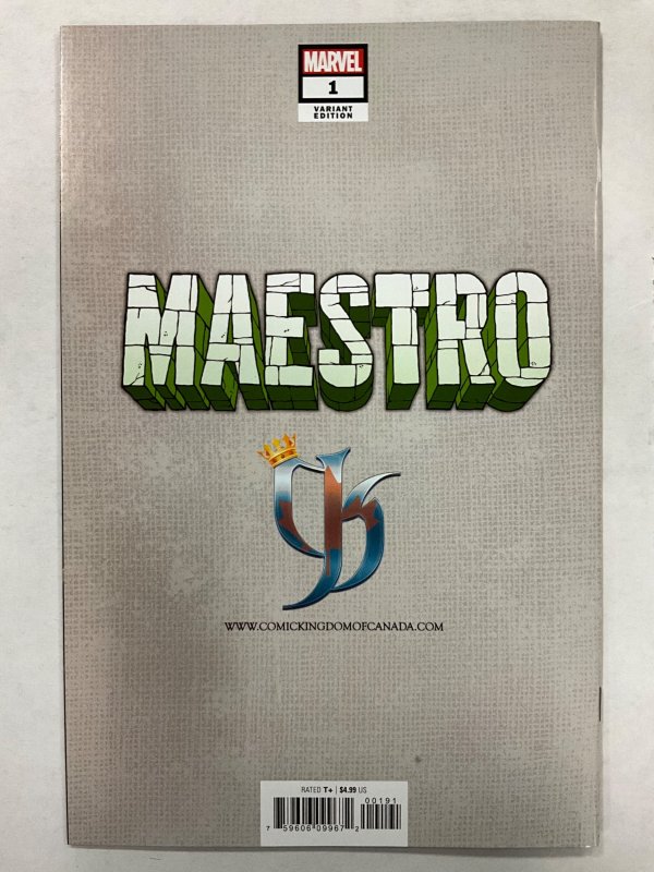 Maestro #1 Parrillo Cover A (2020)