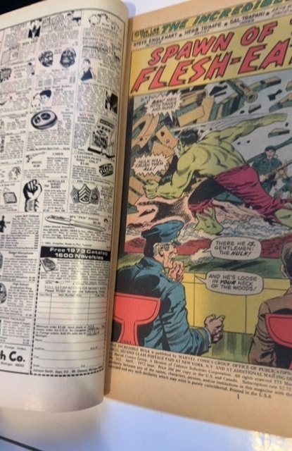 The Incredible Hulk #162  (1973)first Wendigo app