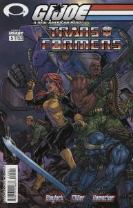 G.I. Joe vs. the Transformers #5B VF/NM; Image | save on shipping - details insi