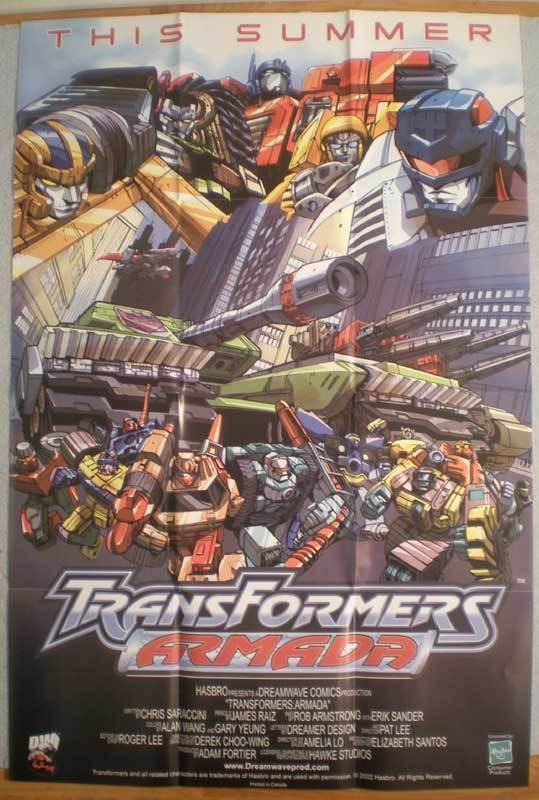 TRANSFORMERS Promo poster, Optimus Prime, 24x36, Unused, more Promos in store