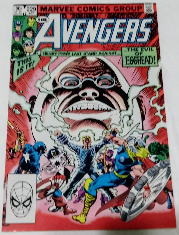 Avengers #229 (VF/NM) Marvel ID#30L