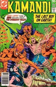 Kamandi: The Last Boy on Earth   #54, VF- (Stock photo)