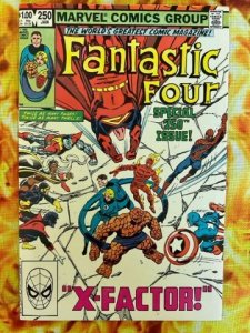 Fantastic Four #250 (1983) - NM - X Factor !