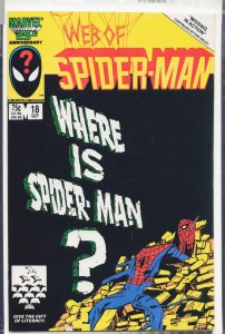 Web of Spider-Man #18 (1986) Spider-Man [Key Issue]