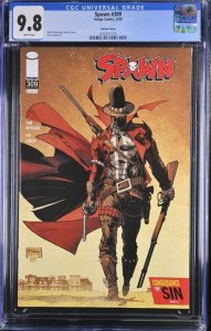 Spawn #309 2020 Image Comics CGC 9.8 Gunslinger Spawn variant