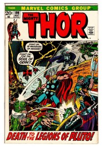 THOR #199 comic book 1972 MARVEL First appearance EGO PRIME