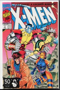 X-Men #1 Colossus and Gambit Cover (1991) X-Men [Key Issue]