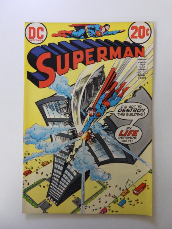 Superman #262 (1973) VF- condition