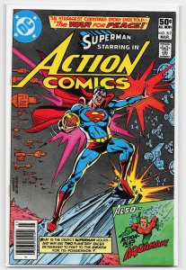 Action Comics #517 Newsstand Edition (1981) Superman