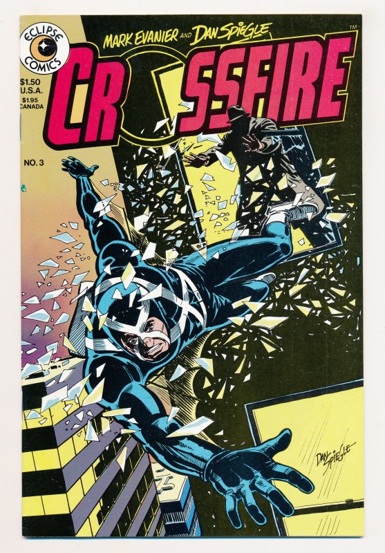 Crossfire (1984 Eclipse) #1-12, 14-26 FN to NM, Complete series minus one