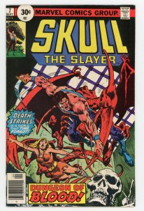 Skull the Slayer #7 Bill Mantlo Ron Wilson VF+