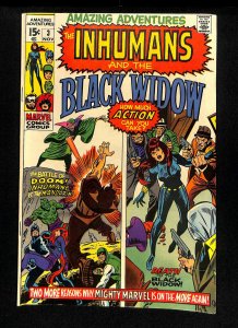 Amazing Adventures #3 Black Widow Inhumans!