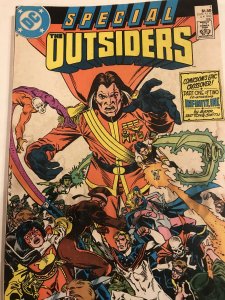 Outsiders Special #1 : DC 1987 Gd; Katana, Mr. Bones, Infinity Inc.