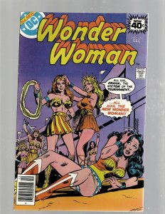 Lot Of 6 Wonder Woman DC Comic Books # 245 247 248 249 250 251 Batman Flash GK34