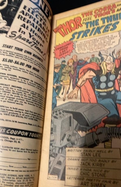 Journey into Mystery #106 (1964)Hyde and the cobra