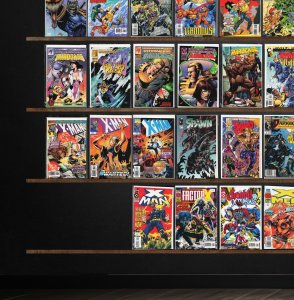 Huge Lot 150+ Comics with X-Man, Green Lantern, Hardcase, The Flash & More!