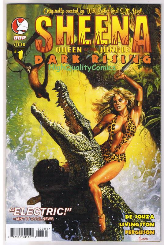 SHEENA QUEEN of the JUNGLE DARK RISING 1, NM+, Joe Jusko, 2008, more in store