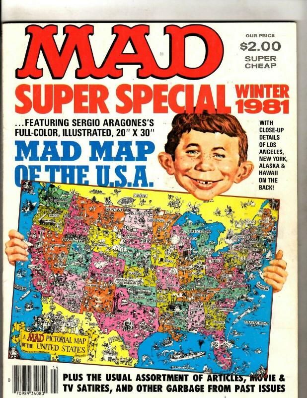 Lot Of 3 Mad Super Special Magazines # 13 (1974) Fall 1981 Winter 1981 JL20