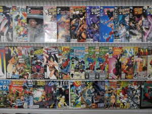 Huge Lot of 180+ Comics W/ Wonder Woman, Wolverine, Superman Avg. VF- Condition!