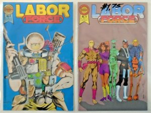 *Labor Force (1986) #1-5 (5 books)