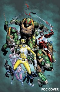 POWER RANGERS TEENAGE MUTANT NINJA TURTLES (2019 BOOM!) #2 All 6 PRESALE-01/08