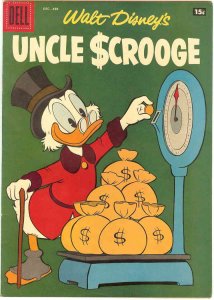Uncle Scrooge (Walt Disney) #20A GD ; Dell | low grade comic December 1957 15 Ce