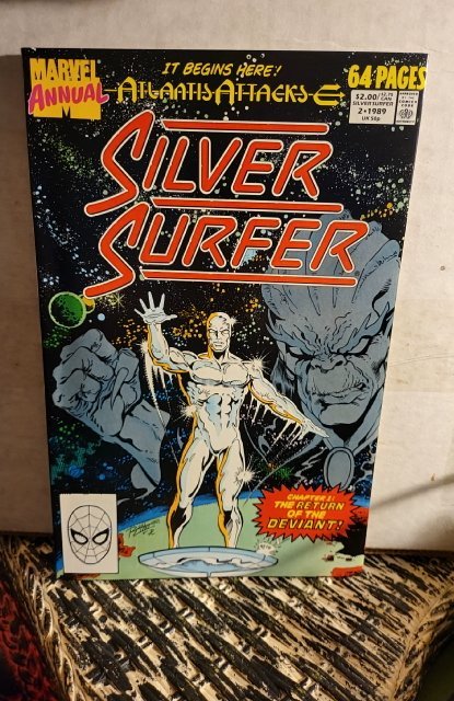 Silver Surfer Annual #2 Direct Edition (1989)
