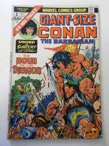 Giant-Size Conan #1 (1974) VG Condition 1 in spine split