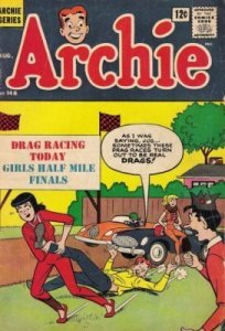 Archie #148 FAIR ; Archie | low grade comic August 1964 Drag Race Cover