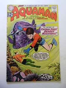 Aquaman #2 (1962) VG- Condition cover detached at 1 staple