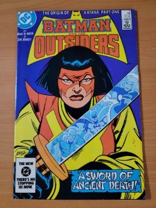 Batman And The Outsiders #11 Direct Market Edition ~ FINE FN ~ 1984 DC Comics