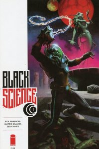 Image-Comics Black Science #1 Blank Cover Variant (2013)Comic Book NM 9.4