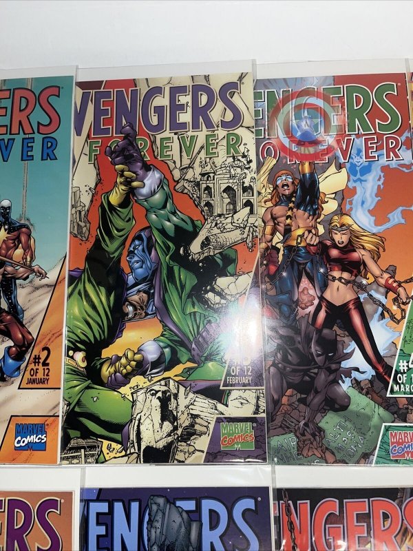 Avengers Forever (1998) # 1-12 (VF/NM) Complete Set Busiek | Stern
