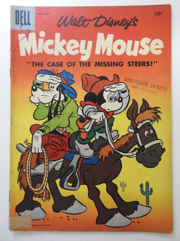 Mickey Mouse #53 (1957) Solid VG Condition!