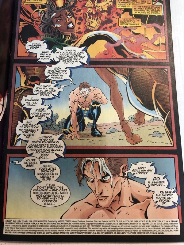 X-Man(1996) #17 VF/NM Signed Skroce ~ Marvel Comics | Stan Lee