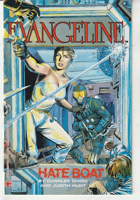 Evangeline #2  (1984)  Rare Comico Issue !