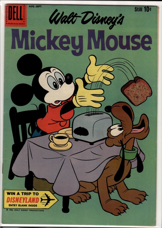 Mickey Mouse #73 (1960) Mickey Mouse