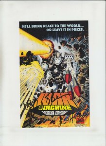 War Machine Ashcan VF/NM signed by Scott Benson Kev Hopgood Len Kaminski Marvel 