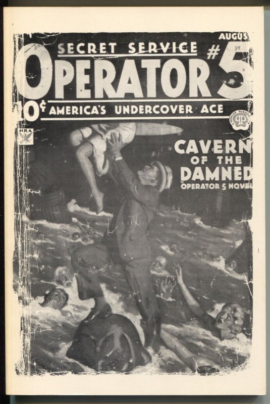 Operator #5 1/1980-Dimedia-reprints pulp of 18/1934-Cavern of The Damned-VF