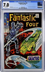Fantastic Four #74 (1968) CGC Graded 7.0