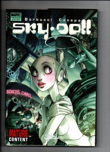 Sky-Doll 1 HC Graphic Novel - Premiere Edition - Barbucci - Marvel - 2008 - NM