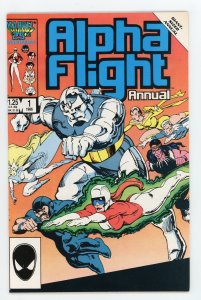 Alpha Flight Annual #1 Bill Mantlo Diablo NM