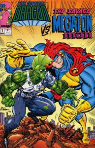 Savage Dragon Vs. The Savage Megaton Man, The #1 VF ; Image | Erik Larsen Don Si