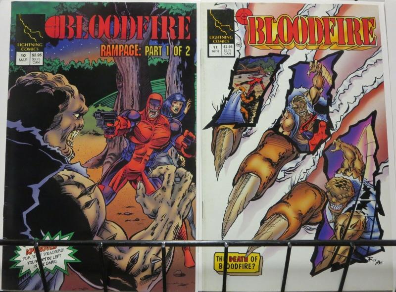 BLOODFIRE (1993 LT) 10-11  (F+ condition) Rampage