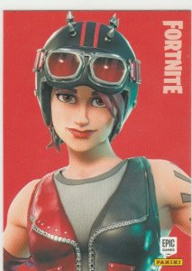 Fortnite Chopper 161 Rare Outfit Panini 2019 trading card series 1