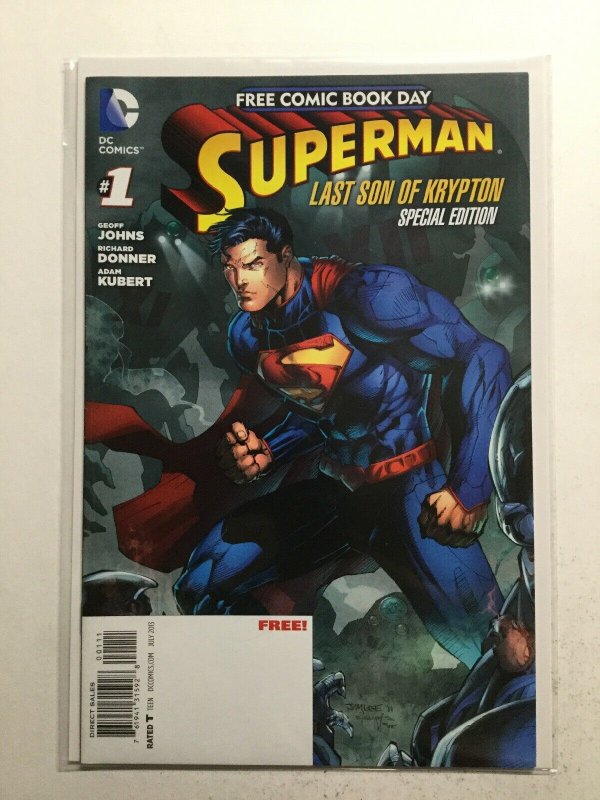 Superman Last Son Of Krypton Special Edition 1 Near Mint Nm Dc Comics