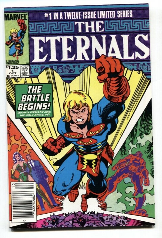 THE ETERNALS #1 1985-First appearance of Khorphos