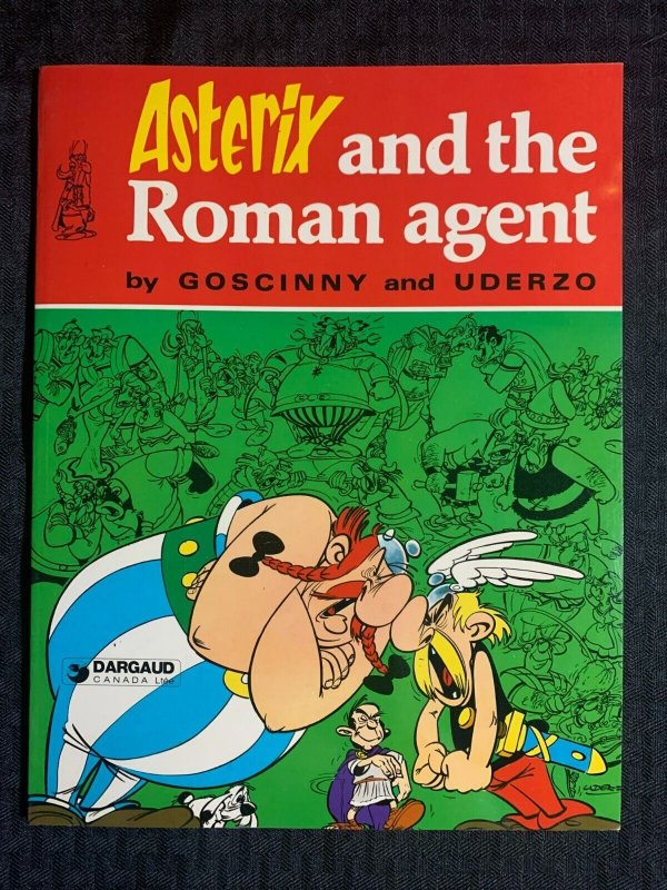 1981 ASTERIX AND THE ROMAN AGENT by Goscinny & Uderzo SC VF- 7.5 Dargaud