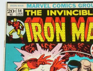 Iron Man (1st Series) #54 VF-; Marvel | save on shipping - moondragon